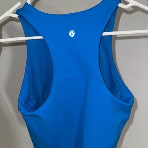 lululemon athletica Blue Sports Bra/crop top